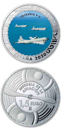 Image of the coin Lockheed P-3A y B Orion