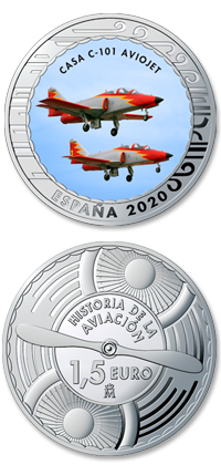 Imagen de la moneda CASA C-101 Aviojet