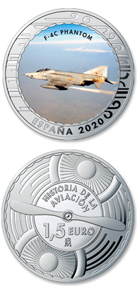 Imagen de la moneda McDonnell Douglas F-4C Phantom