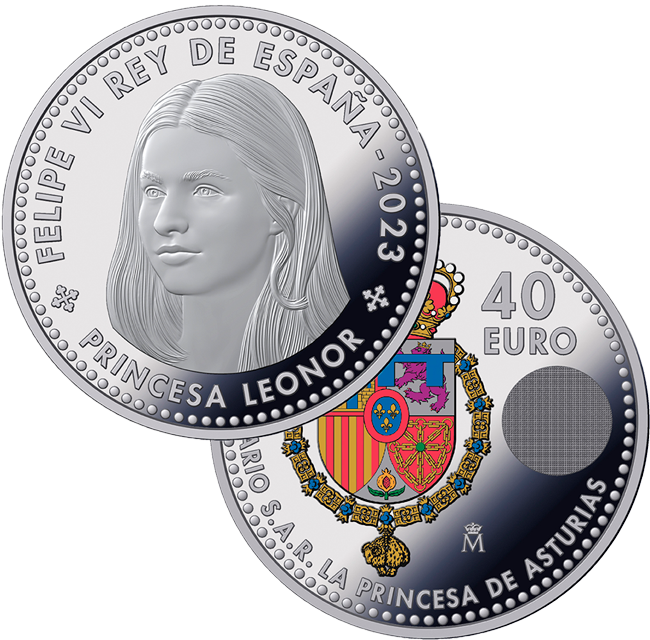 Moneda de “Jacqueline sentada” de la colección Picasso 2023
